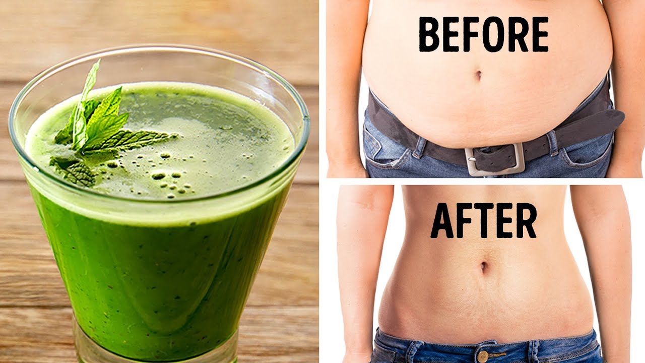 homemade drinks to lose belly fat in a week