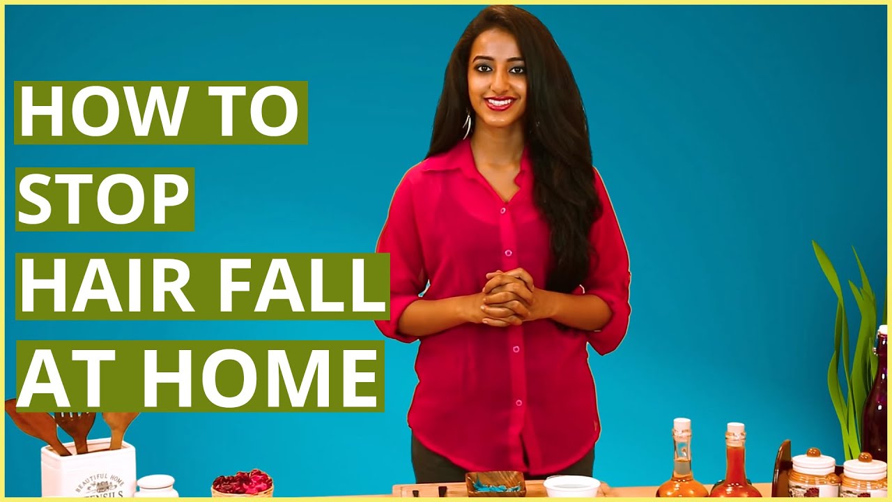 How to stop hair fall immediately at home for female